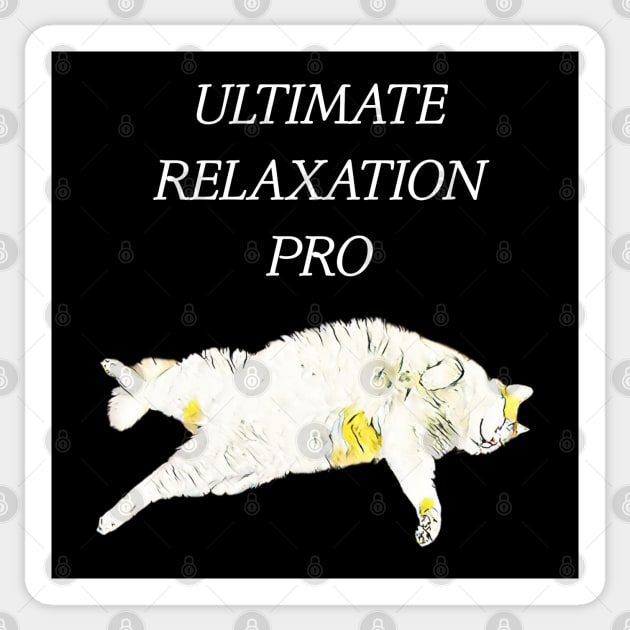 Ultimate relaxation pro - Tigger Sticker by FlossOrFi